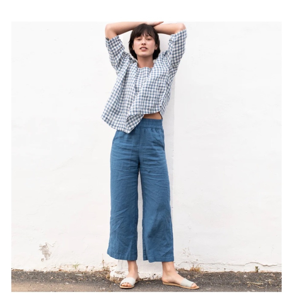 PUGLIA linen pants